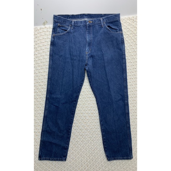 Rustler Other - Rustler Jeans Mens Tag 40x32 Approx 38x32 Straight Leg Blue Denim 100%Cotton